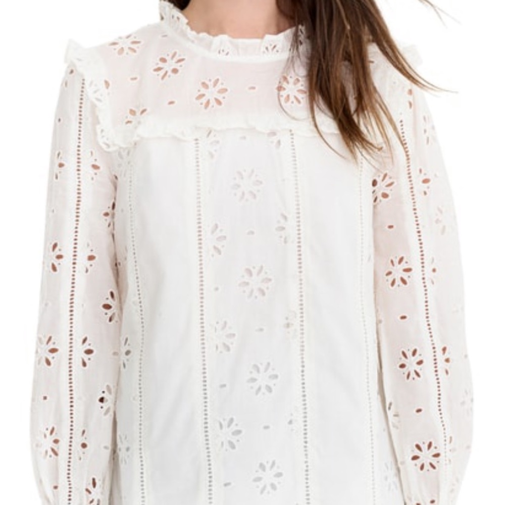 J.Crew white top